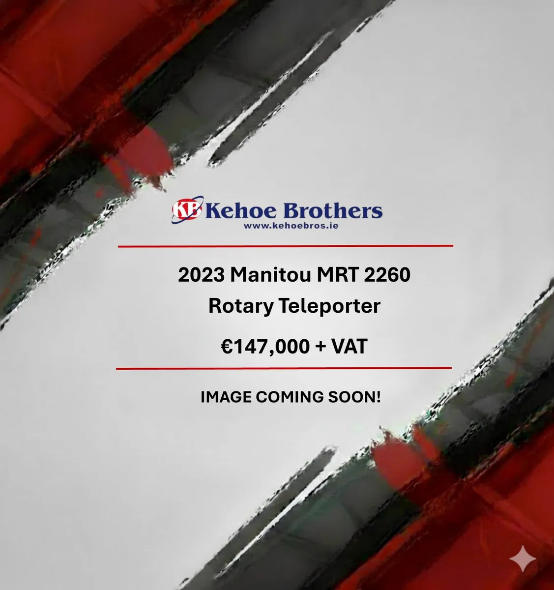 2023 Manitou MRT 2260 Rotary  - €147,000 + VAT
