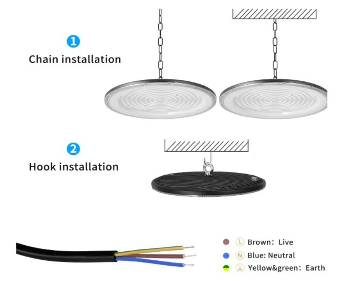 led  lights  ufo / batten  lights - Image 4