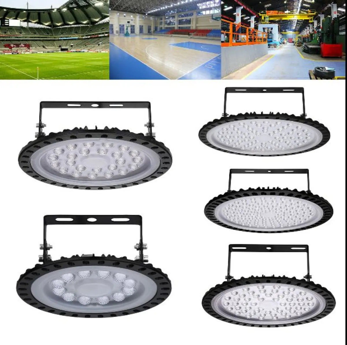 led  high / low bay  and  batten  lights - Image 3