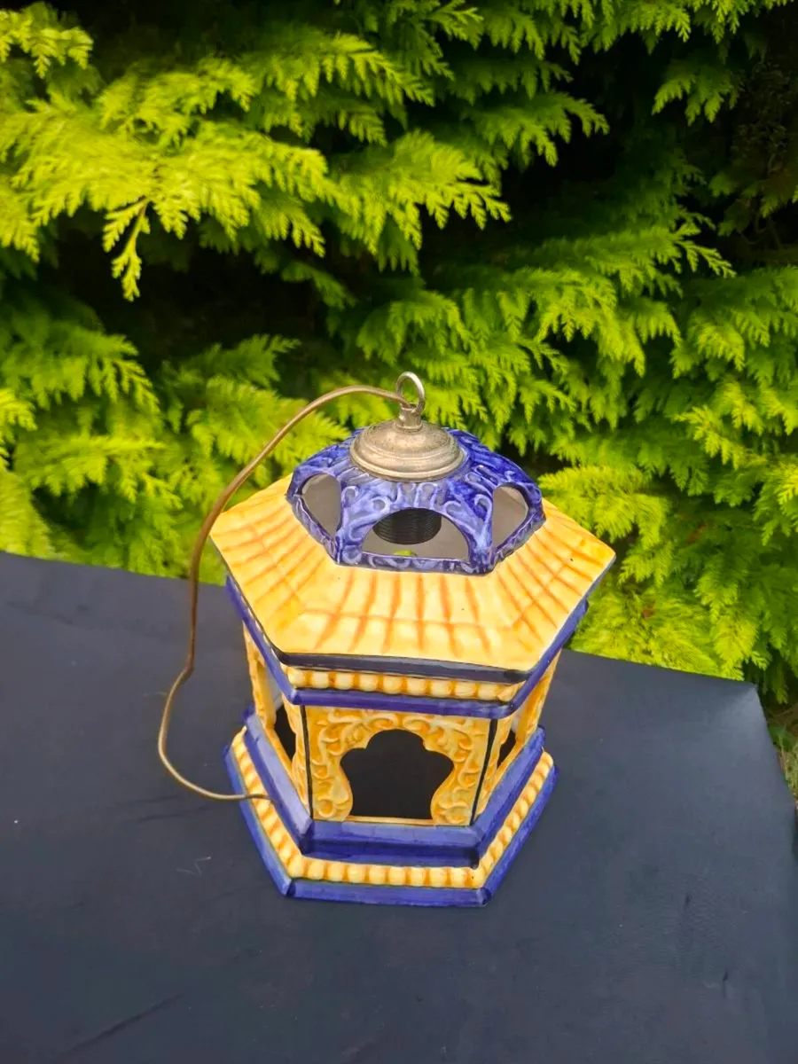 Morrocan style ceiling lamp - Image 2