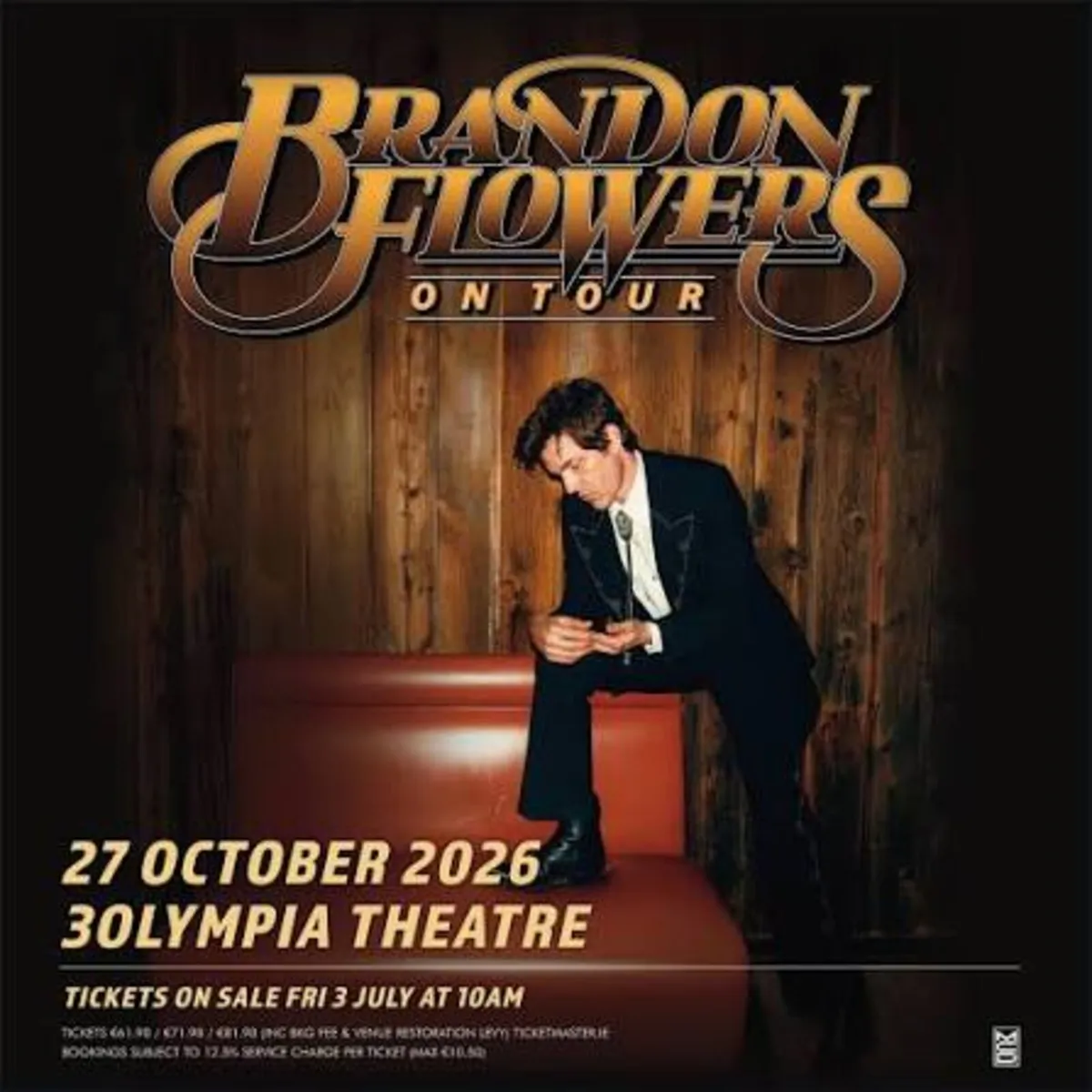 2 Brandon Flowers Tickets