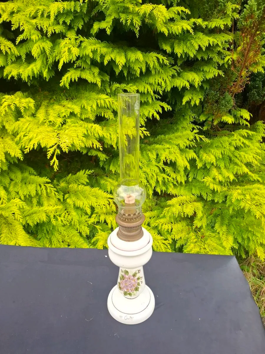 Old parafin lamp postage possible - Image 1