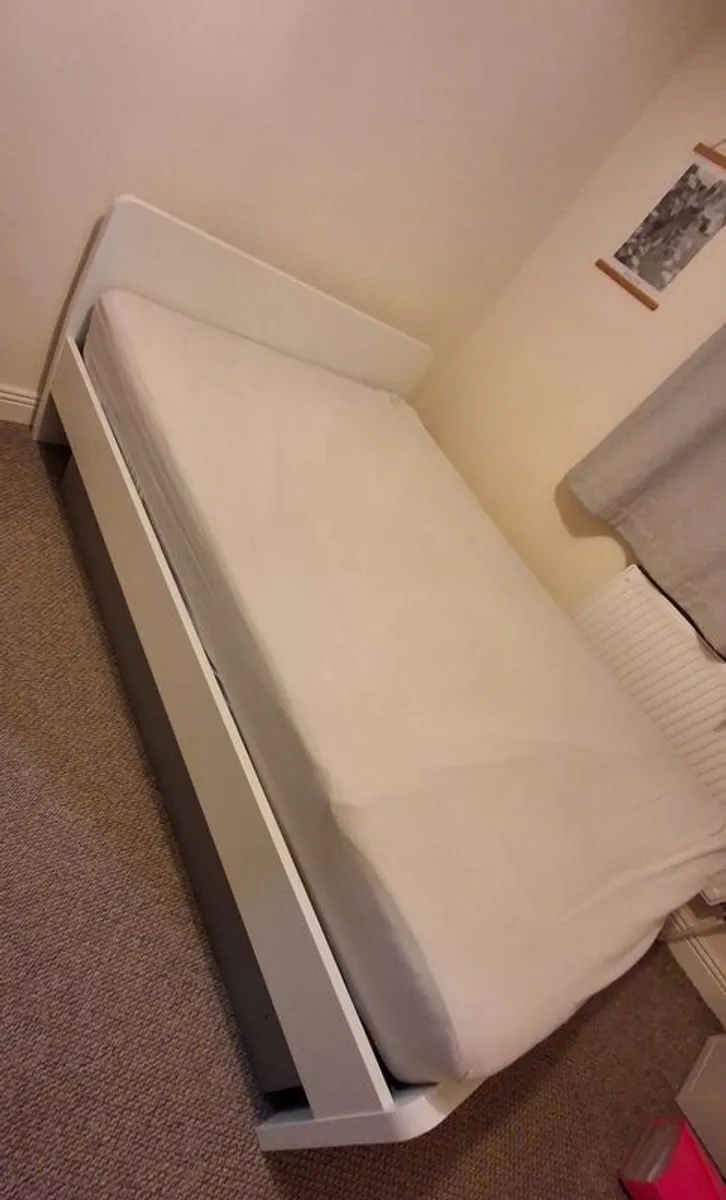 Price Drop - Ikea White Double Bed - Image 1