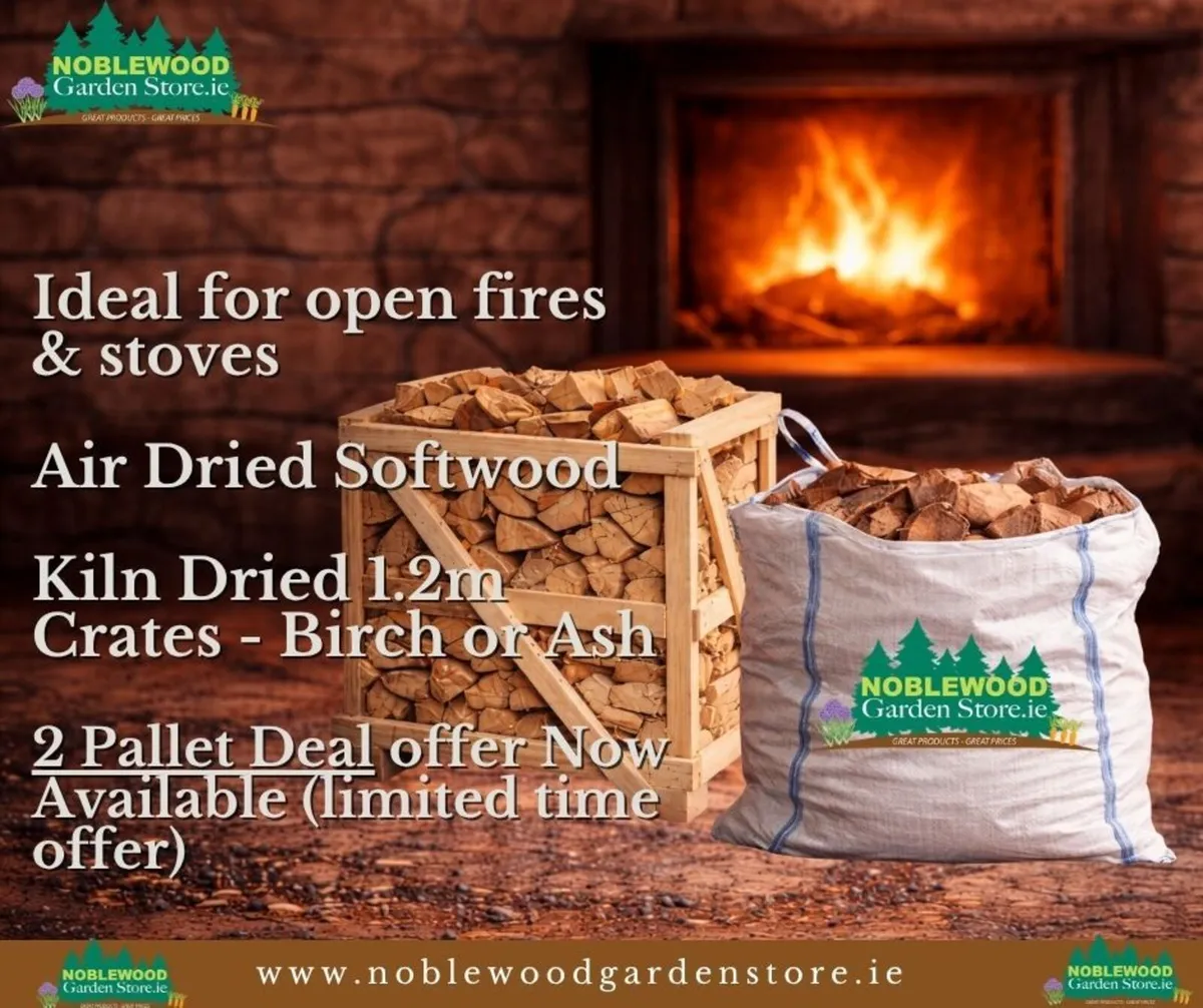 Birch or Ash Kiln Dried Firewood - Image 1