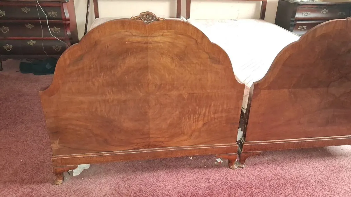 2 x Timber single beds FREE - Image 3