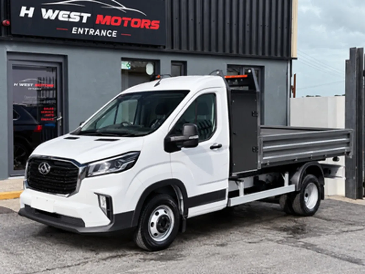 Maxus DELIVER 9 Deliver 9 Twin Wheel Tipper 5 YEAR