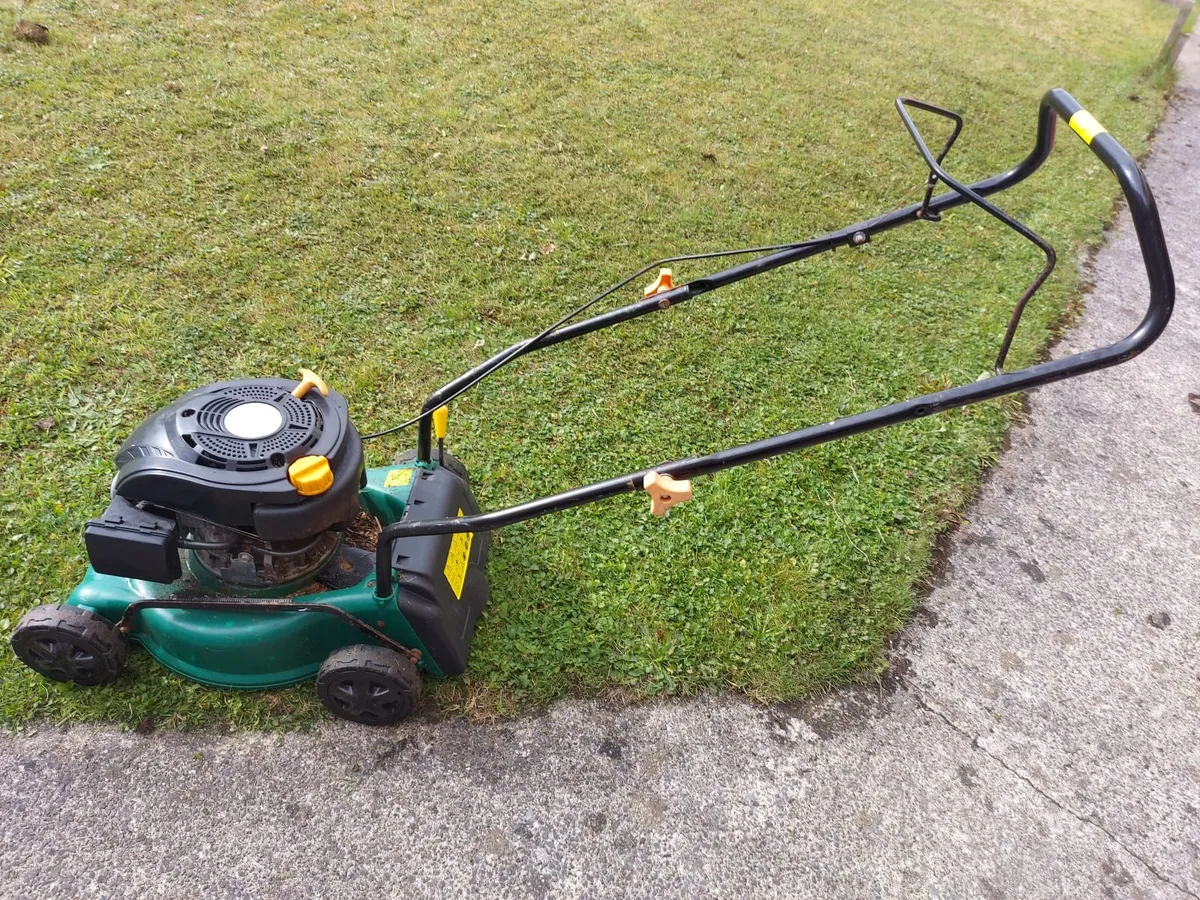 Petrol Lawnmower FPLMP99, Works great,No grass box - Image 2
