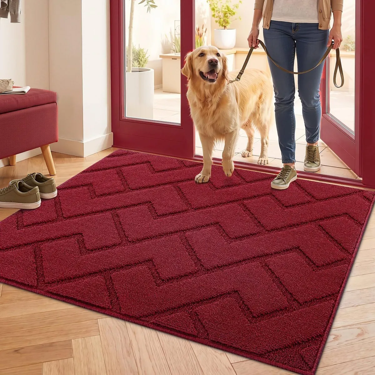 Mat Doormat Indoor Washable Dirt Trapper - Image 1