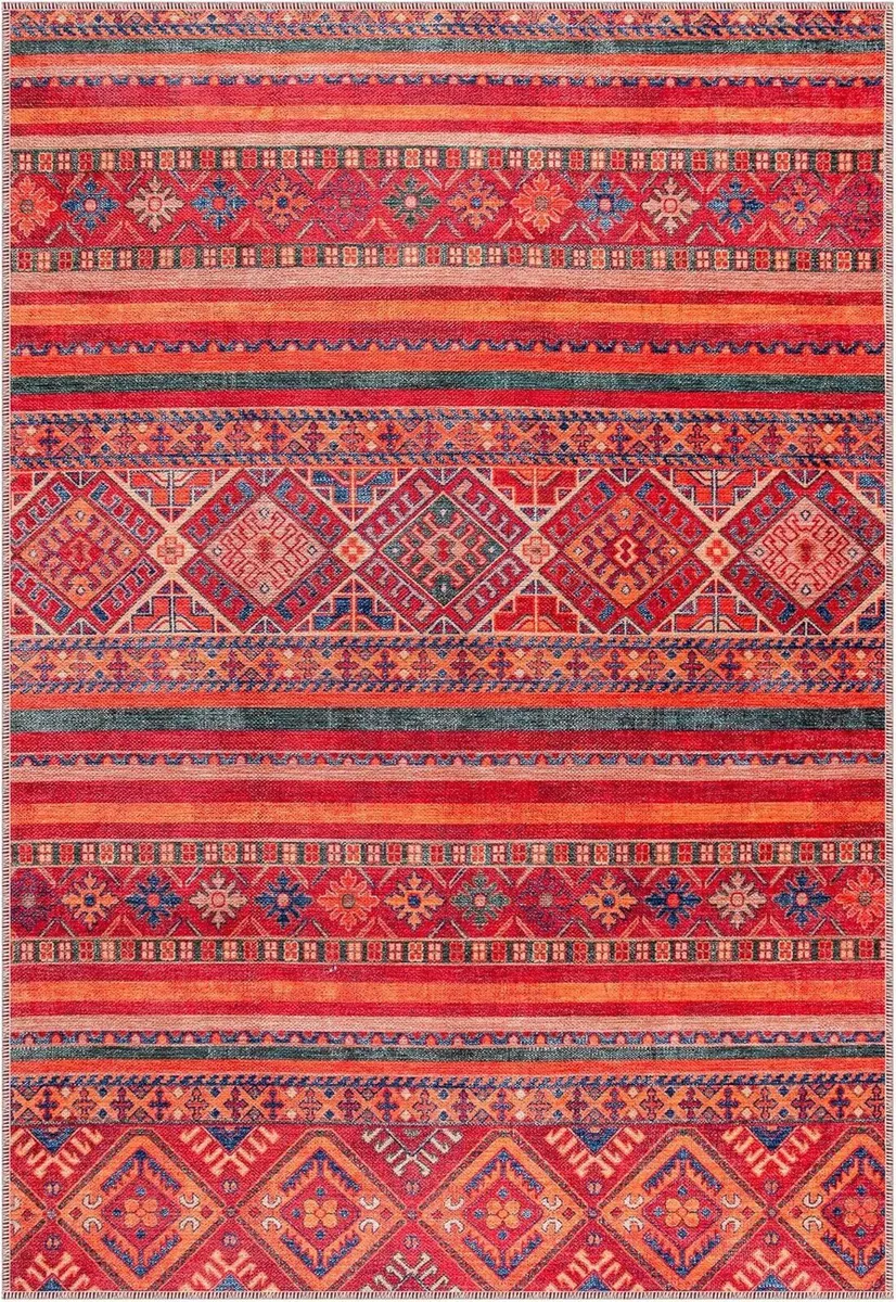 Washable Area Rugs for Living Room Traditional - Image 1