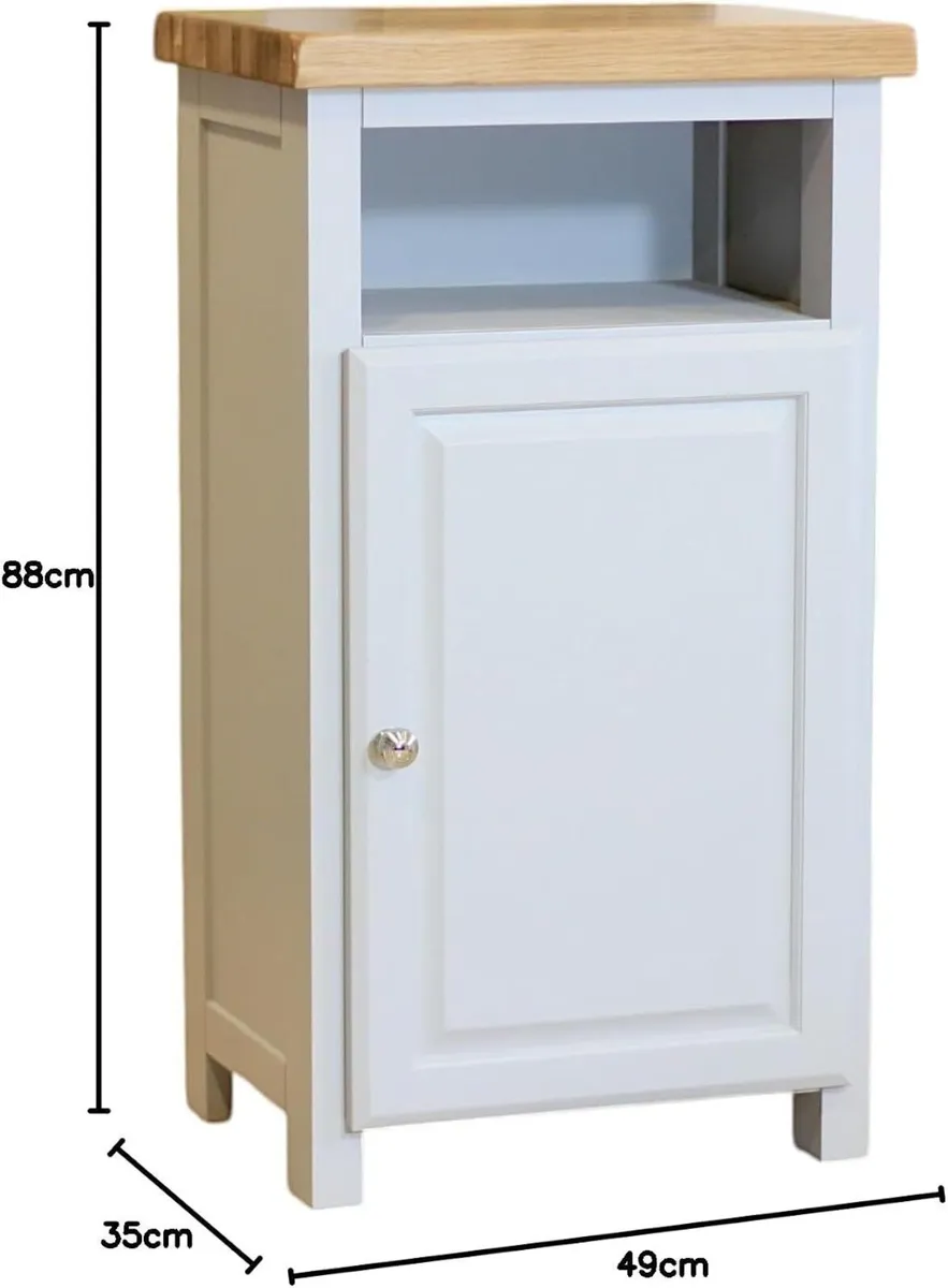 Grofurniture Cashmere Slim Cabinet Bathroom - Image 2
