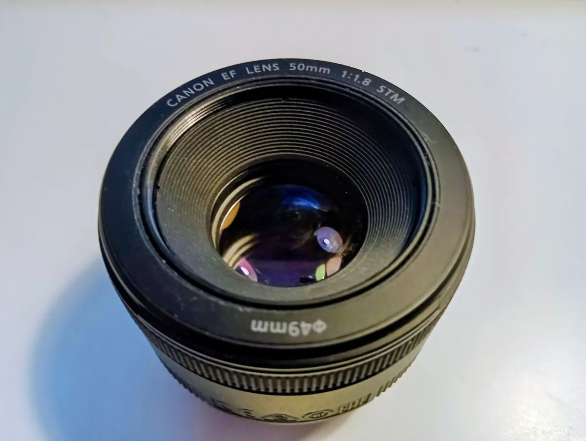 Canon EF 50mm 1.8 STM Lens - Image 1
