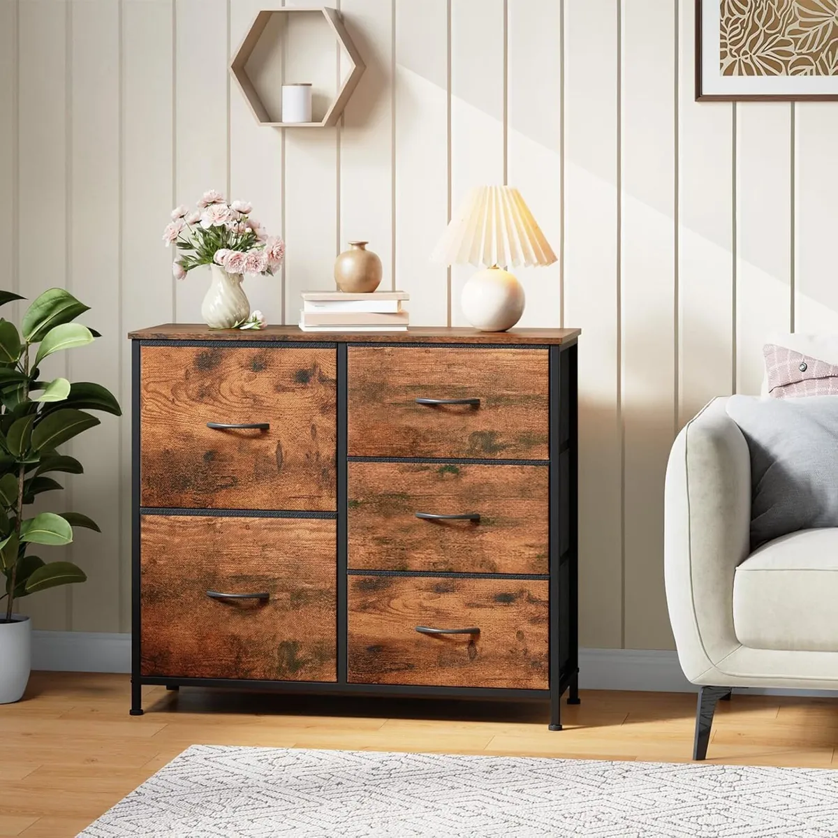 Chest of Drawers Bedroom 5 Width 80CM - Image 2