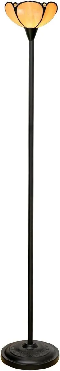 Tiffany Floor Lamp Stained Glass Tochiere Vintage - Image 1