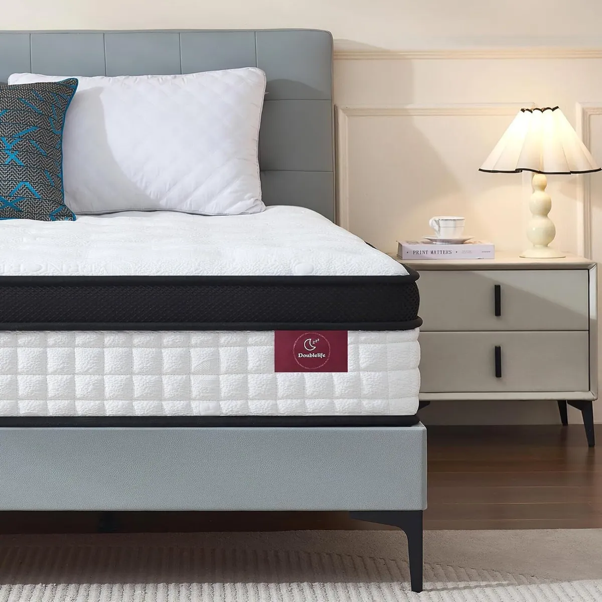 Mattress Extra Thick Gel Memory Foam - Image 2