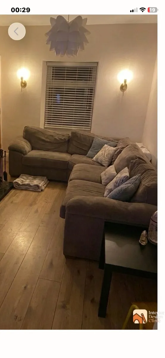 L shape Couch