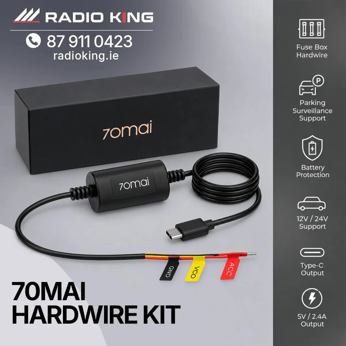70mai Hardwire Kit UP03