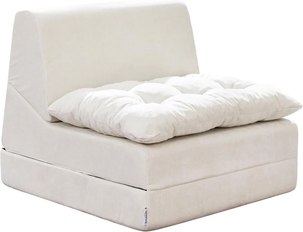 Folding Sofa Bed Large Comfy Floor Lounger - Image 3