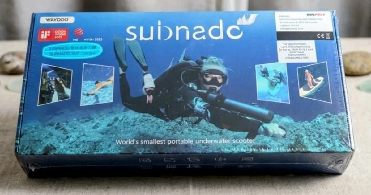 Brand New Waydoo Subnado Underwater Scooter (SUP Combo Bundle)  Factory Sealed - Image 1