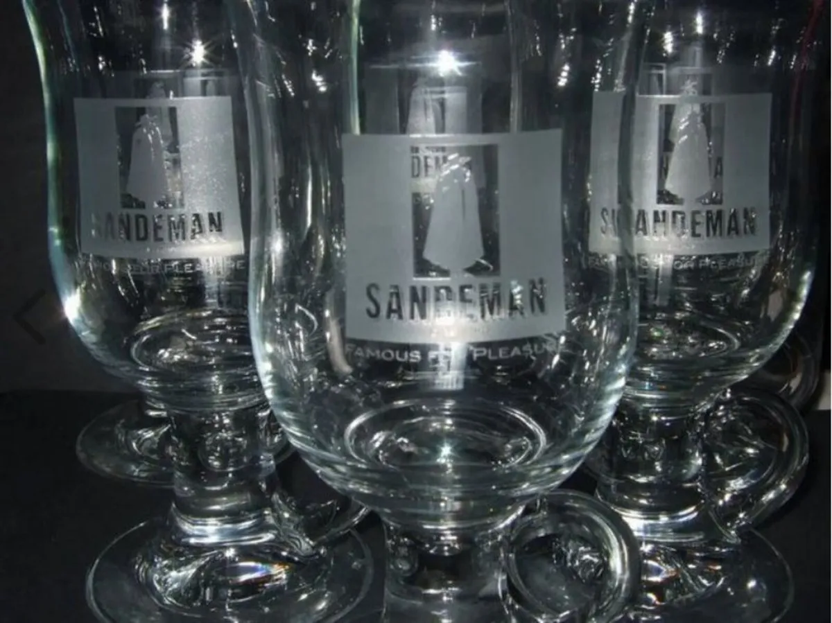 6 Sandeman Glass Mugs - Image 3