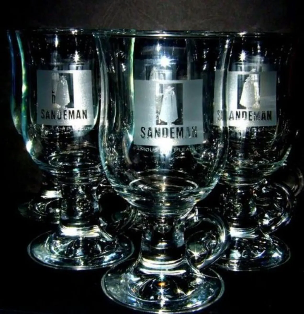6 Sandeman Glass Mugs - Image 2