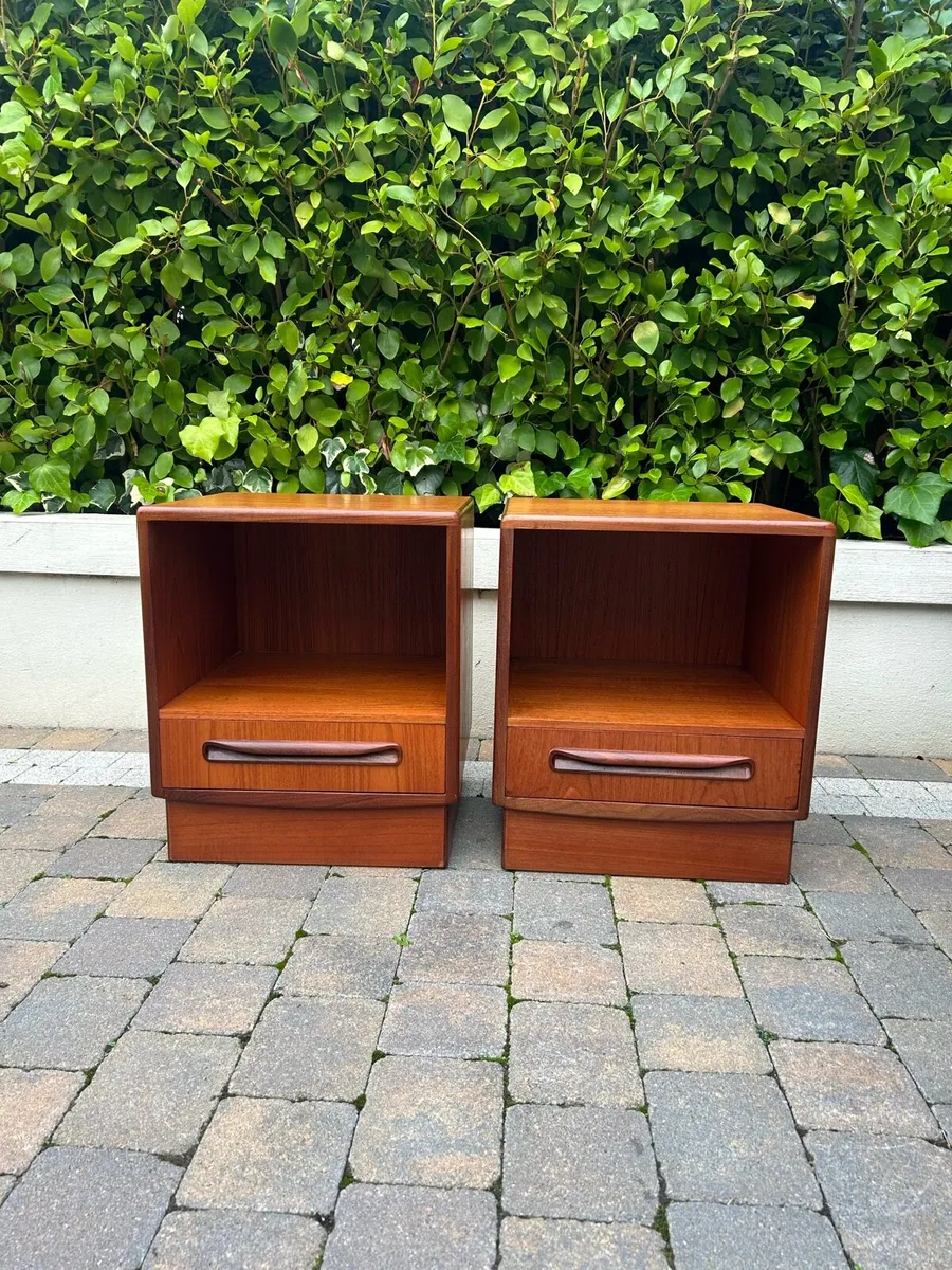 G Plan fresco side tables vintage retro - Image 1