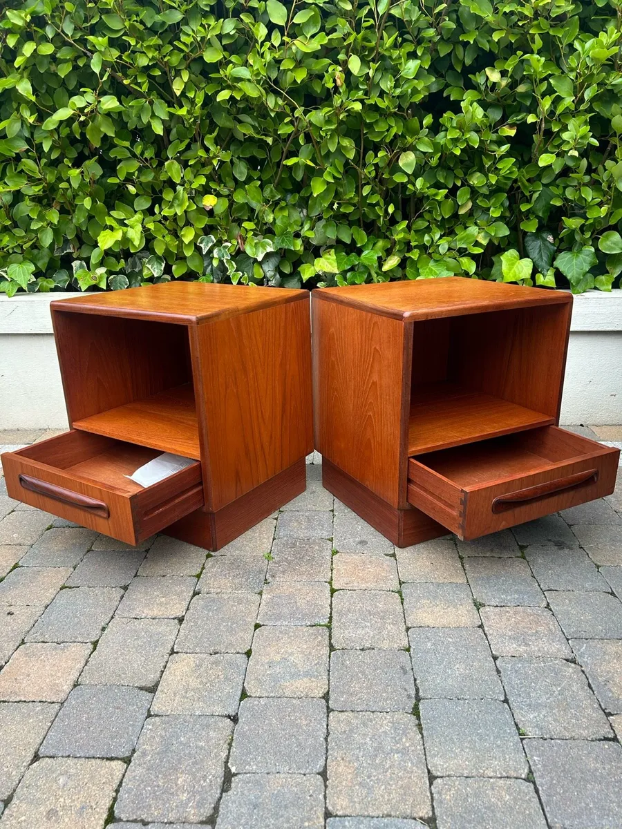 G Plan fresco side tables vintage retro - Image 4