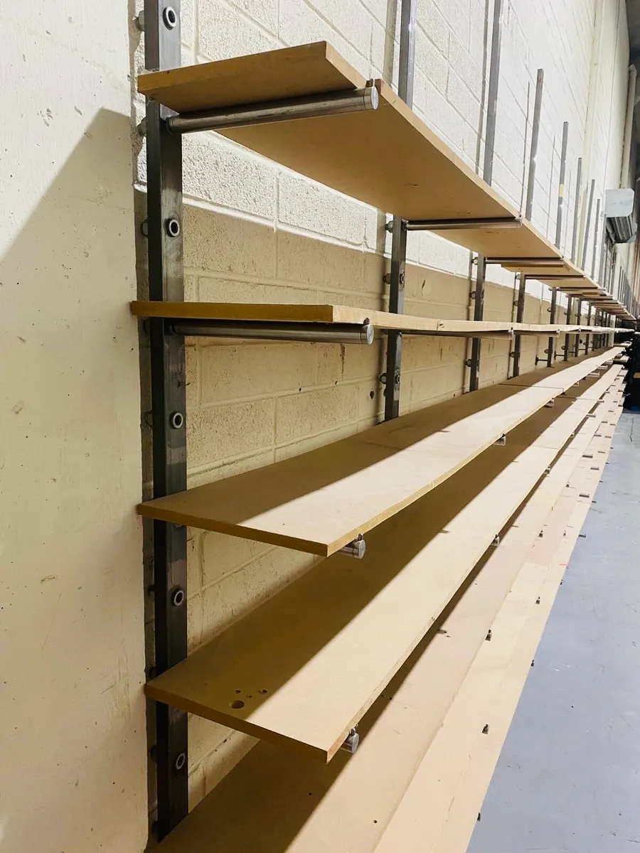 LARGE QUANTITY WAREHOUSE SHELVING - Image 2