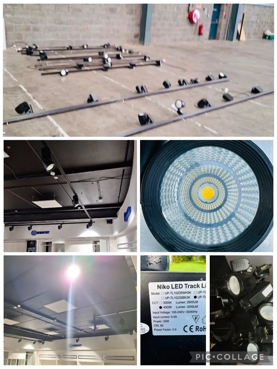 LED TRACK LIGHTS HUGE CLEARANCE - Image 1