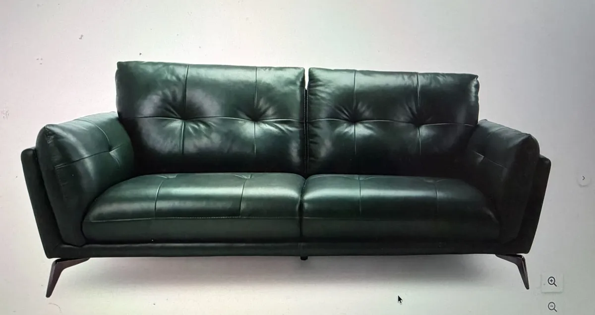 Sofa 2 seater and 3 seater, coffee table set - Image 1