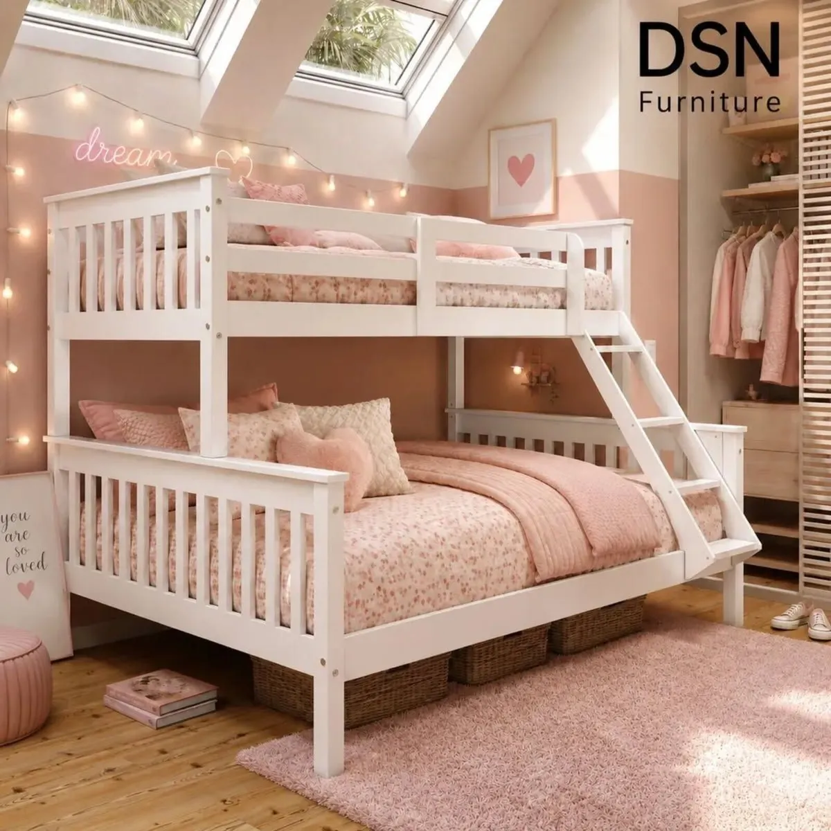 TRIPLE SLEEPER BUNK BEDS - Image 1