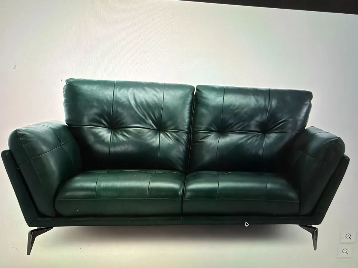 Sofa 2 seater and 3 seater, coffee table set - Image 2