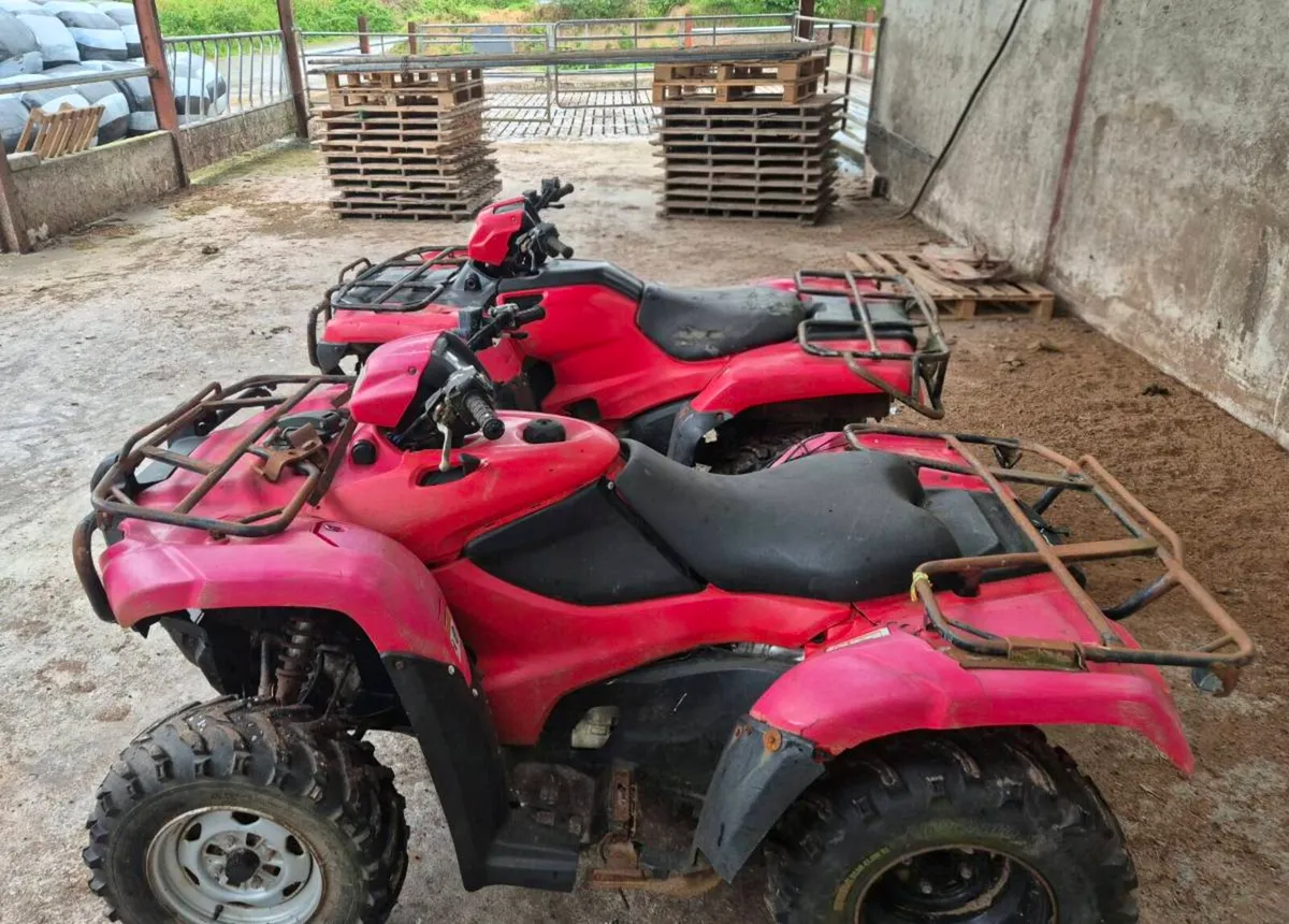 Honda Farm Quads x2 for sale/ part-exchange - Image 1