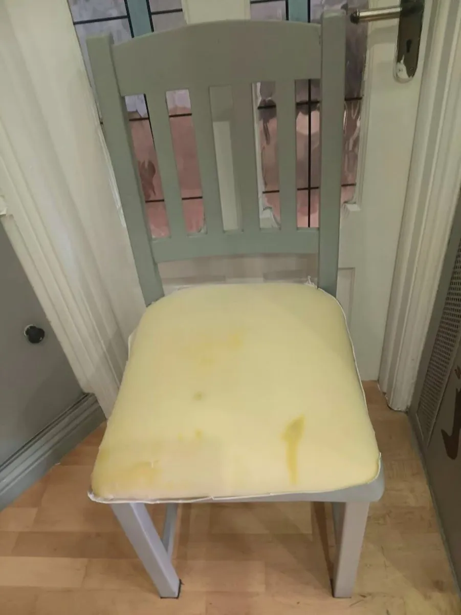 2 x Kitchen Chairs upcycle project. - Image 2