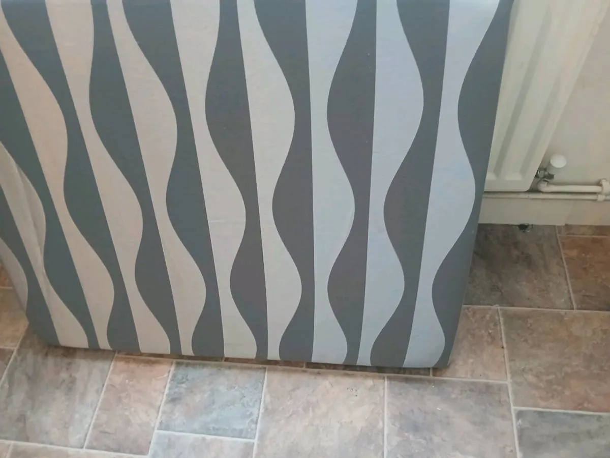 Grey Wave Single Headboard - Image 3