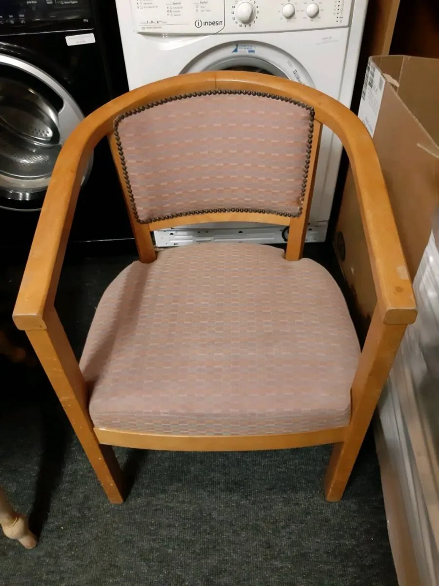 Vintage Arm Chairs - Image 1