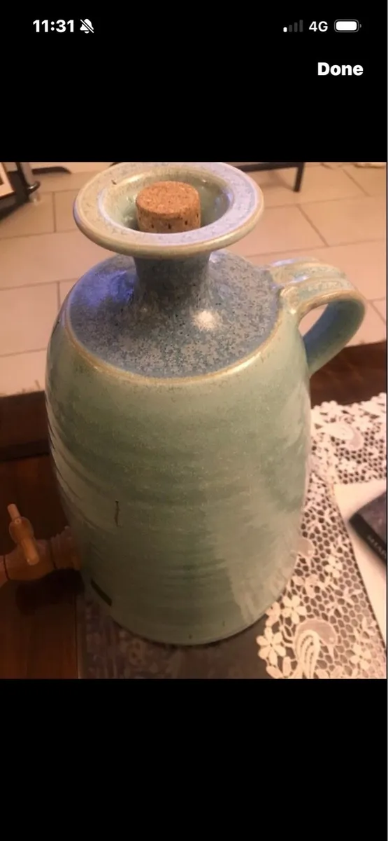 Rare Vintage large Louis Mulcahy Cider Jar - Image 4