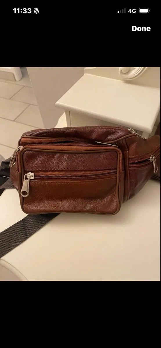 Leather Waist Bag - Image 1