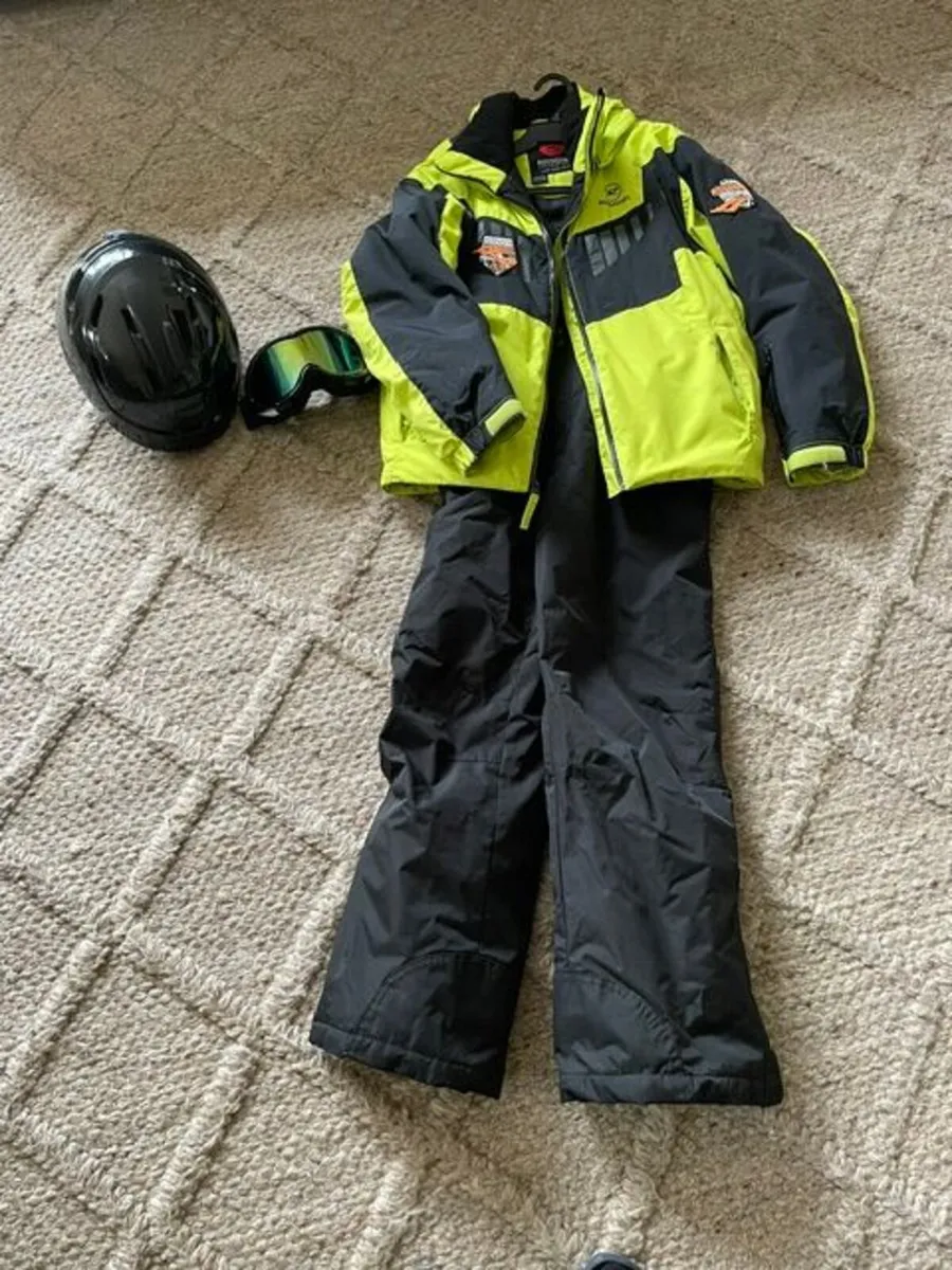 Rossignol Ski Jacket, Salopettes, Hemet / Goggles