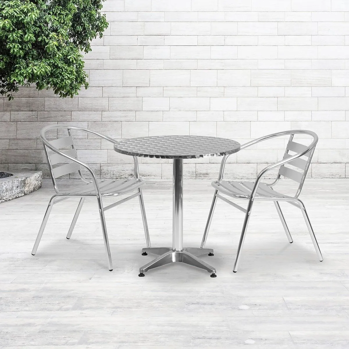 Round Bistro Bar Table – Dining & Wine Table - Image 2