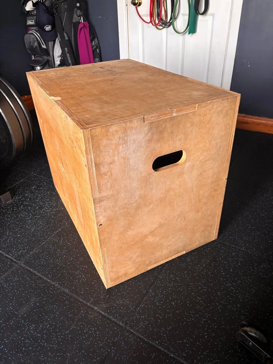 3 in 1 Wooden Plyo Box - Image 1