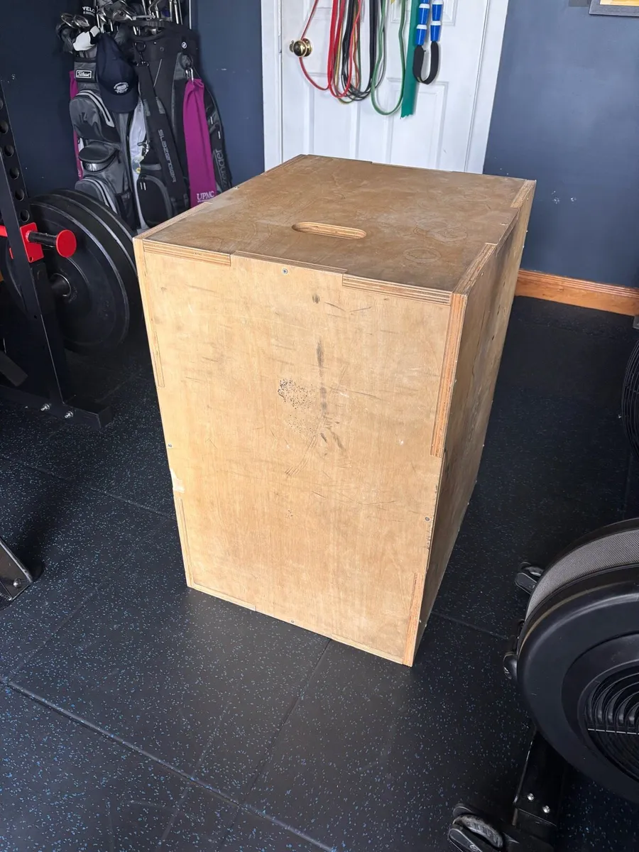 3 in 1 Wooden Plyo Box - Image 4