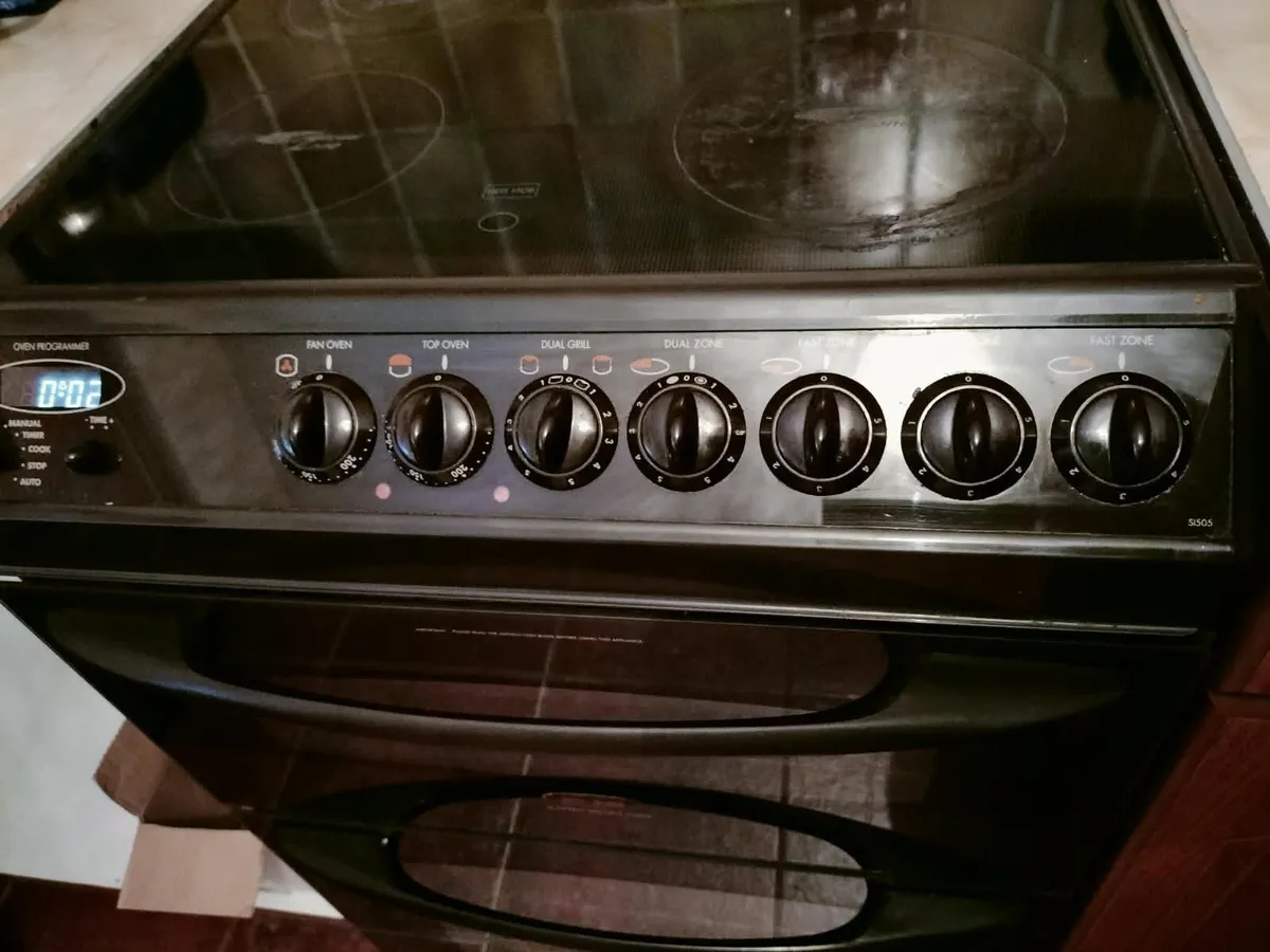 Electric Double Oven Cooker with Hob - Image 3
