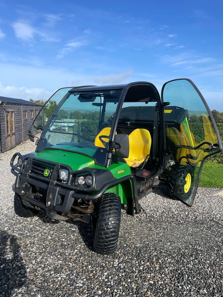 John Deere Gator 855D with doors. - Image 1