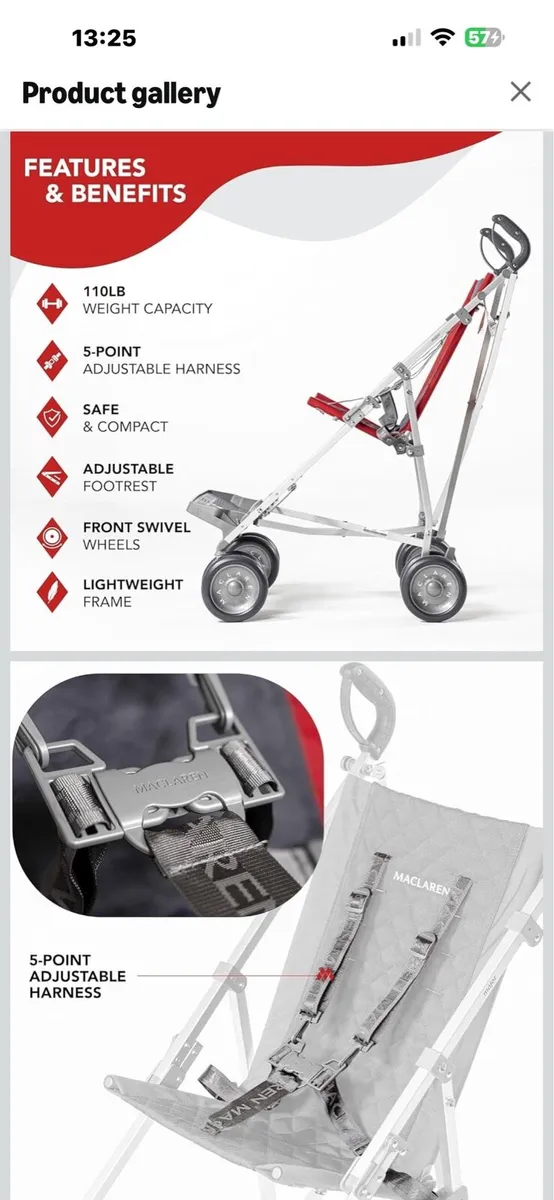 CHILD’S SPECIAL NEEDS BUGGY - Image 3