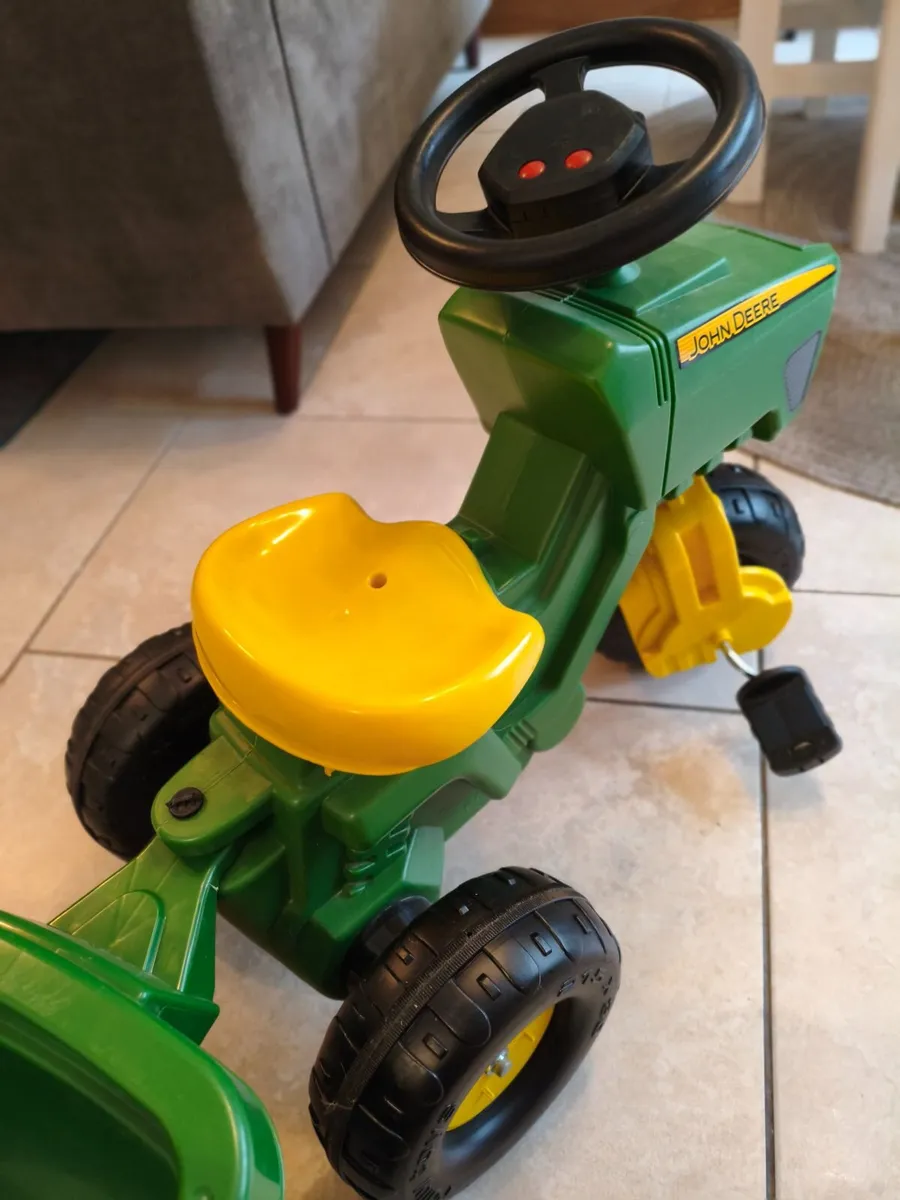 Rolly John Deere Tractor & Trailer - Image 2