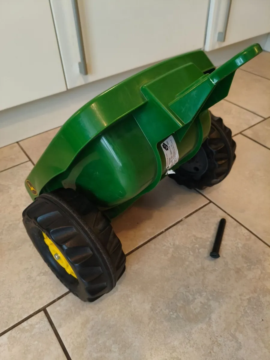 Rolly John Deere Tractor & Trailer - Image 3