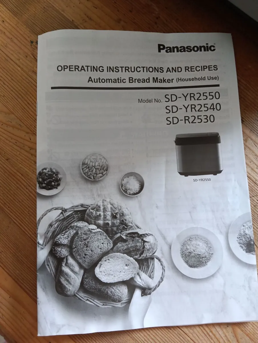 Panasonic Automatic Bread Maker Model SD-YR 2550 - Image 3
