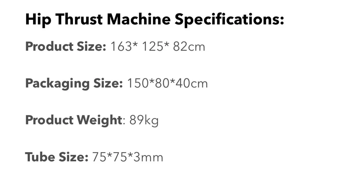 Hip Trust Machine - Image 3