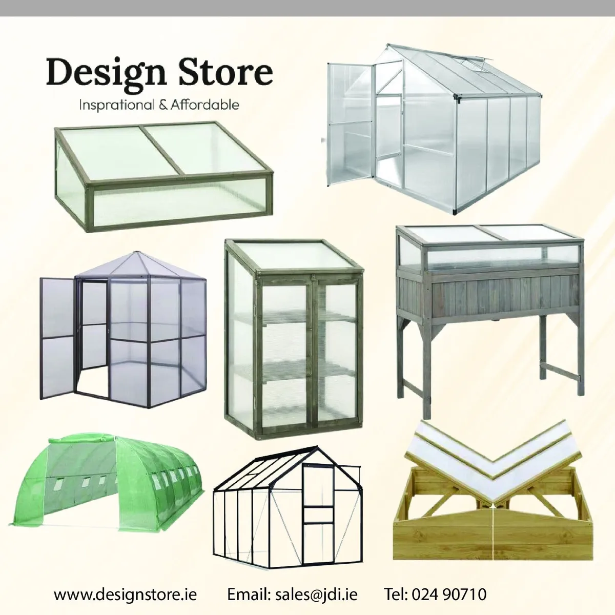 Glasshouses Houses & Polytunnels
