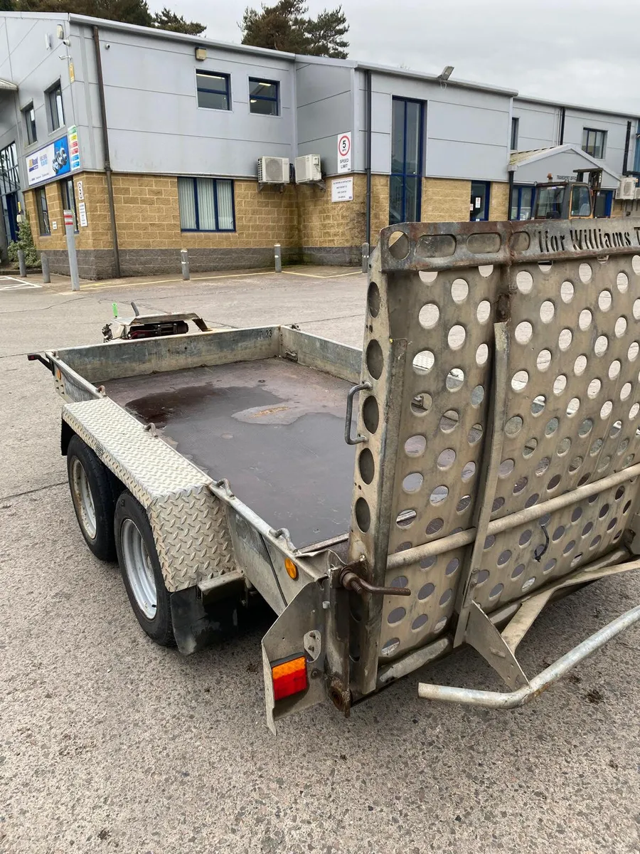 10FT X 5FT IFOR WILLIAMS PLANT TRAILER (3.5T) - Image 4
